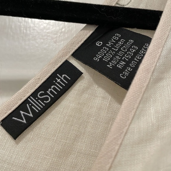 Willi Smith embroidered linen dress - Picture 5 of 6